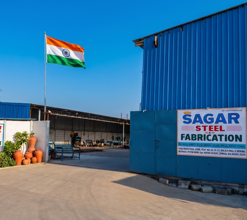 Sagar Steel factory floor